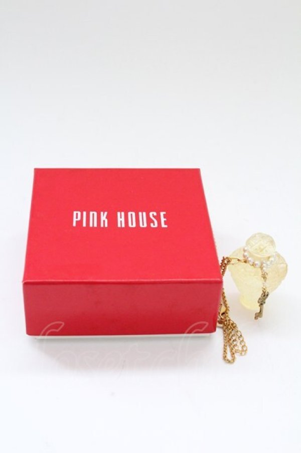 画像4: PINK HOUSE / 香水瓶モチーフネックレス  ゴールド T-25-10-29-045-LO-AC-SA-ZT (4)