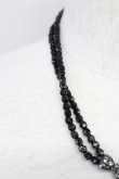画像4: INGEBORG / リボンストーンネックレス  黒 T-25-10-29-047-LO-AC-SA-ZT (4)