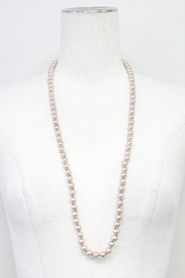 画像1: INGEBORG / パールネックレス  ピンクＸシルバー T-25-10-29-048-LO-AC-SA-ZT (1)