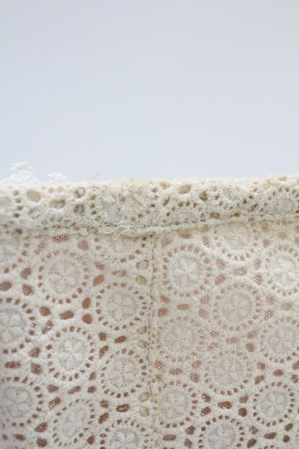 画像6: PINK HOUSE / 綿レースショートブーツ  ベージュ T-25-10-29-053-LO-SH-SA-ZT (6)