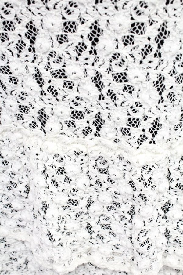 画像3: INGEBORG / レース重ねスカート 13 ブラック×ホワイト T-25-10-29-007-LO-SK-SA-ZT (3)