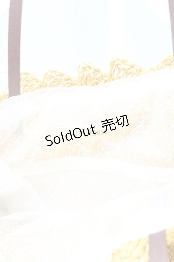 画像5: PINK HOUSE / 麦わらコサージュ付きミニバッグ  オレンジ T-25-10-29-011-LO-BG-SA-ZT (5)