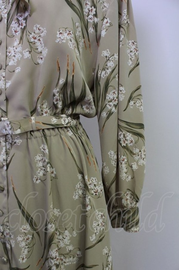 画像6: INGEBORG / 鈴蘭プリントセーラーワンピース  アイボリー T-25-10-30-023-LO-OP-SA-ZT (6)