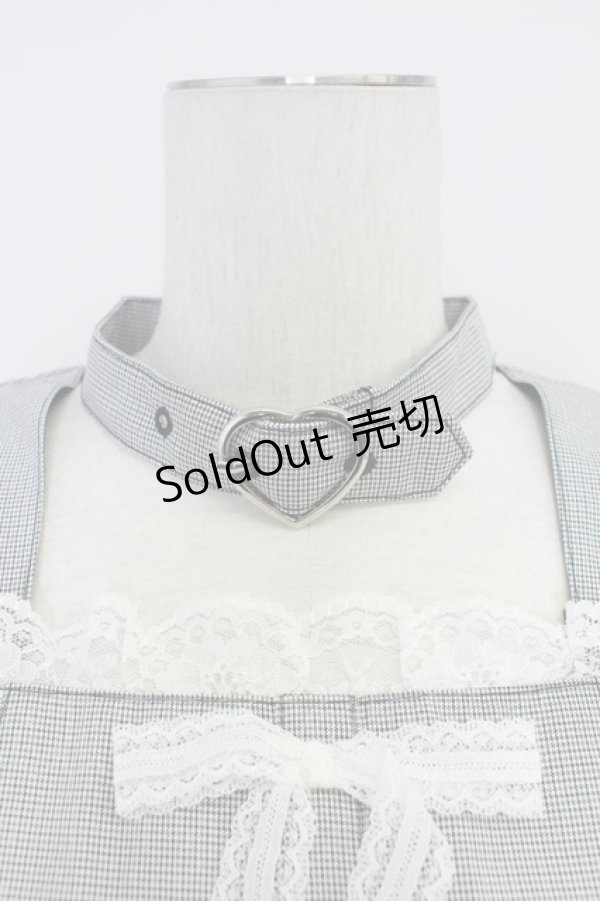 画像3: Honey Cinnamon / チョーカーネックワンピース  黒Ｘ白 T-25-10-30-025-LO-OP-SA-ZI (3)