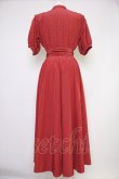 画像2: PINK HOUSE / ドット半袖シャツワンピース  赤Ｘ白 T-25-10-30-026-LO-OP-SA-ZT (2)