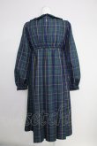 画像2: FLC / MINA*タータンチェックワンピース S グリーンチェック T-25-10-30-028-LO-OP-SA-ZI (2)