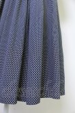 画像7: PINK HOUSE / 丸襟ドットワンピース  ネイビーＸアイボリー T-25-10-30-030-LO-OP-SA-ZT (7)
