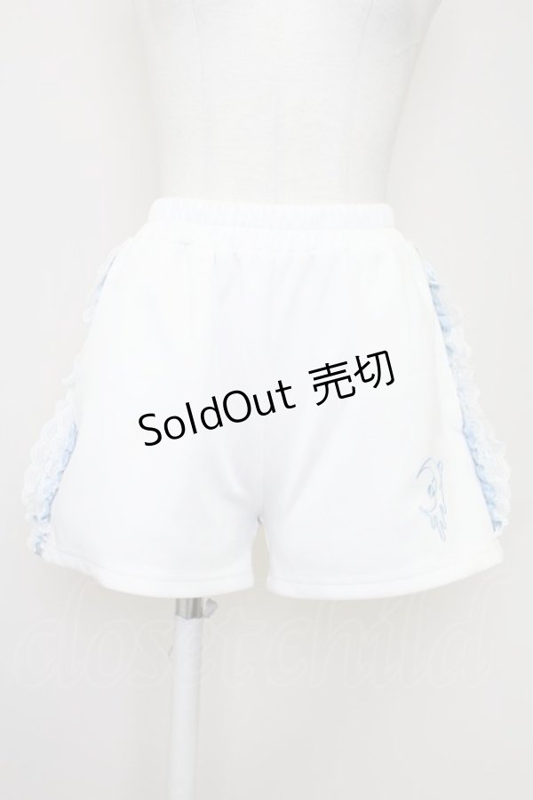 画像1: ACDC RAG / 月ジャージショーパン  白Ｘサックス T-25-10-30-036-PU-PA-SA-ZI (1)