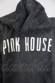 画像3: PINK HOUSE / ワッペンデニムブルゾン  黒デニム T-25-10-30-043-LO-JA-SA-ZI (3)