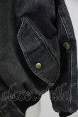 画像7: PINK HOUSE / ワッペンデニムブルゾン  黒デニム T-25-10-30-043-LO-JA-SA-ZI (7)