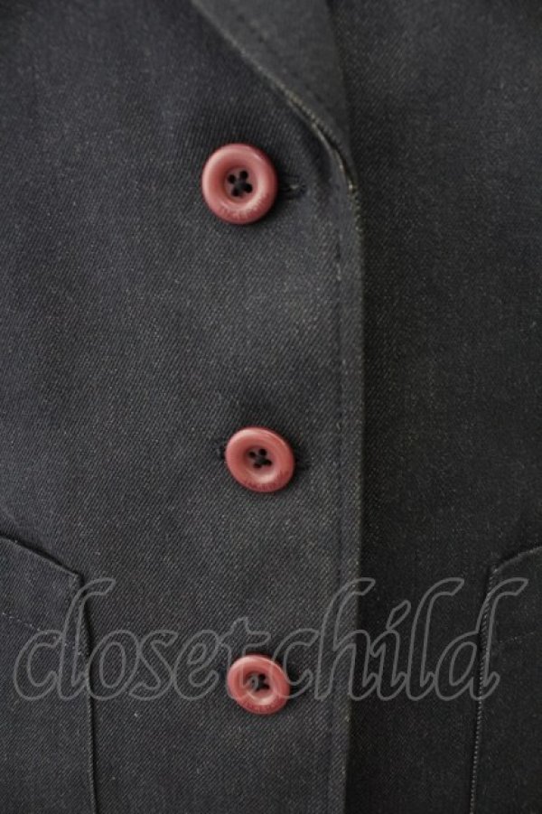 画像4: INGEBORG / 3つボタンジャケット  ネイビー T-25-10-30-044-LO-JA-SA-ZI (4)