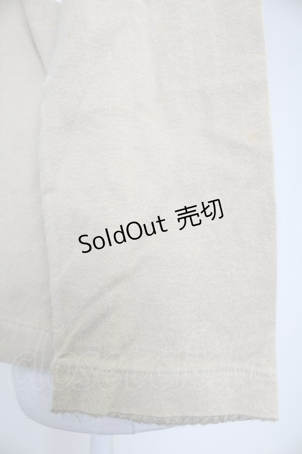 画像5: PINK HOUSE / ミモザ風ブーケプリント&雛菊ワッペンカットソー L ブラウン T-25-10-30-009-LO-TO-SA-ZI (5)