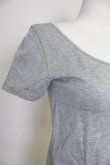 画像3: PINK HOUSE / シンプル半袖カットソー  グレー T-25-10-30-012-LO-TO-SA-ZI (3)