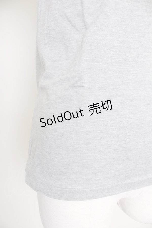 画像4: PINK HOUSE / シンプル半袖カットソー  グレー T-25-10-30-012-LO-TO-SA-ZI (4)