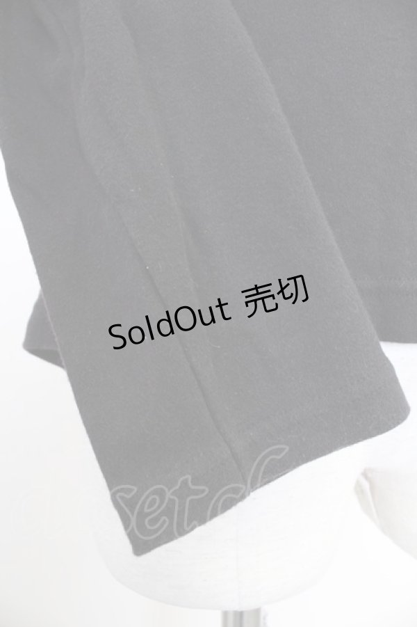 画像4: PINK HOUSE / ロゴプリントカットソー L 黒Ｘ白 T-25-10-30-020-LO-TO-SA-ZI (4)