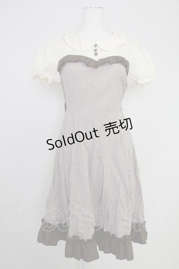 画像1: フェリシモ / 世界の童話を楽しむコスチュームセットの会/オズの魔法使い（ドロシー） 11AR ブラウン T-25-10-30-022-LO-OP-SA-ZI (1)