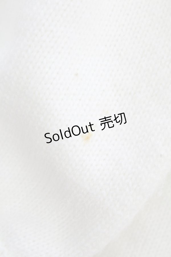 画像8: Secret Honey / ハートパールボタンフードニットカーディガン  白 T-25-11-06-022-CA-TO-SA-ZT (8)