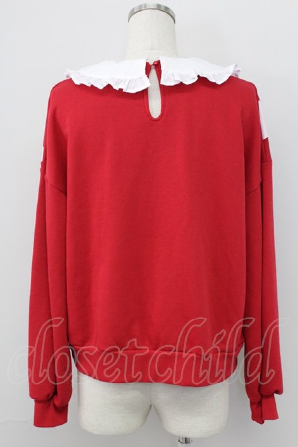 画像2: Ank Rouge / プレゼントリボントップス  赤ＸピンクＸ白 T-25-11-06-024-CA-TO-SA-ZT (2)