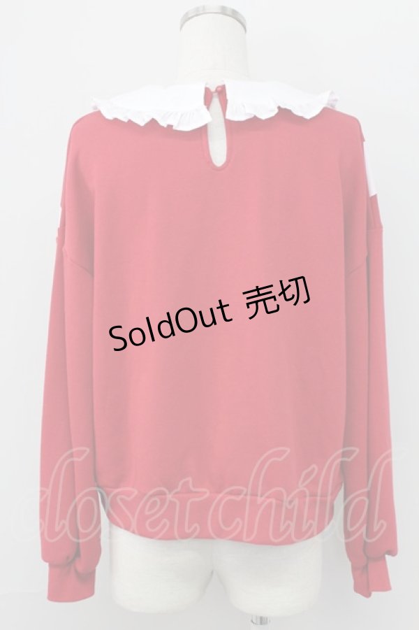 画像2: Ank Rouge / プレゼントリボントップス  赤ＸピンクＸ白 T-25-11-06-024-CA-TO-SA-ZI (2)