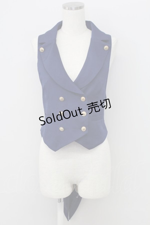 画像1: Amavel / Historical Butlerベスト  青 T-25-11-06-025-CA-JA-SA-ZI (1)