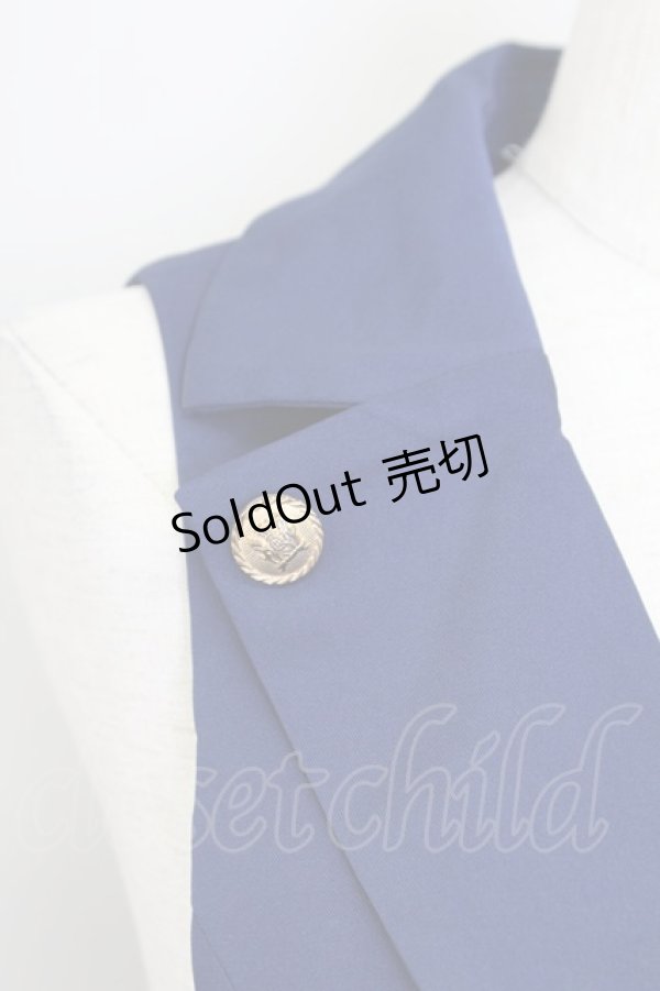 画像3: Amavel / Historical Butlerベスト  青 T-25-11-06-025-CA-JA-SA-ZI (3)