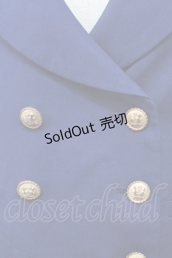 画像4: Amavel / Historical Butlerベスト  青 T-25-11-06-025-CA-JA-SA-ZI (4)