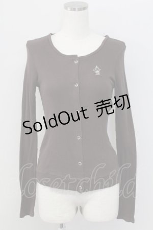 画像: Emily Temple cute / キャサリンカーディガン  ブラウン T-25-11-06-027-ET-TO-SA-ZI