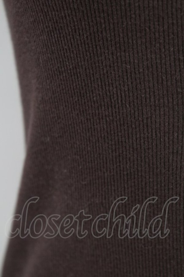 画像4: Emily Temple cute / キャサリンカーディガン  ブラウン T-25-11-06-027-ET-TO-SA-ZI (4)