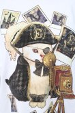 画像3: Enchantlic Enchantilly / 眼帯ねこTシャツ M 白 T-25-11-06-003-LO-TO-SA-ZT (3)