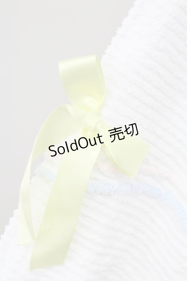 画像5: Nile Perch / カルーセルデザインうさぎ刺繍襟トップス  白ＸピンクＸ青 T-25-11-06-009-LO-TO-SA-ZT (5)