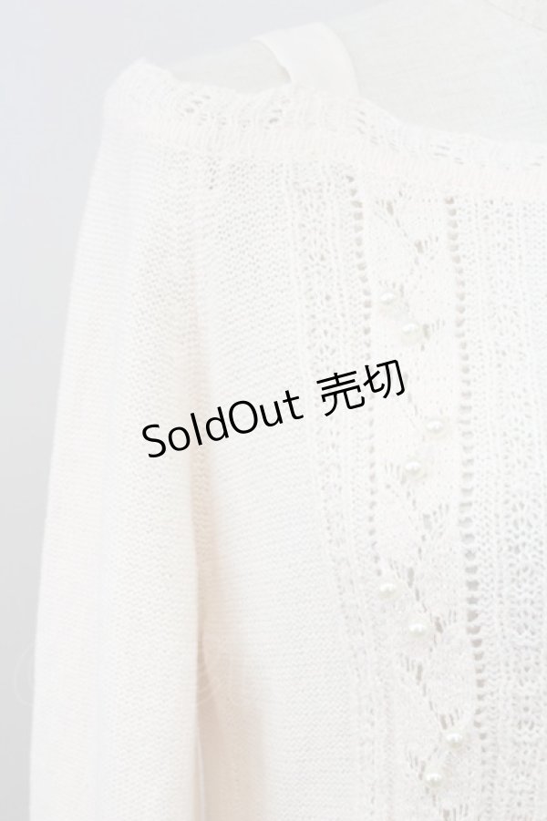 画像3: Secret Honey / パールニットトップス  ピンク T-25-11-06-016-CA-TO-SA-ZT (3)