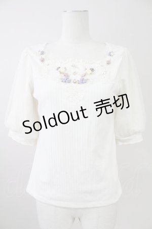 画像: axes femme / ローズガーデンプルオーバー M キナリ T-25-11-09-001-AX-TO-SA-ZT