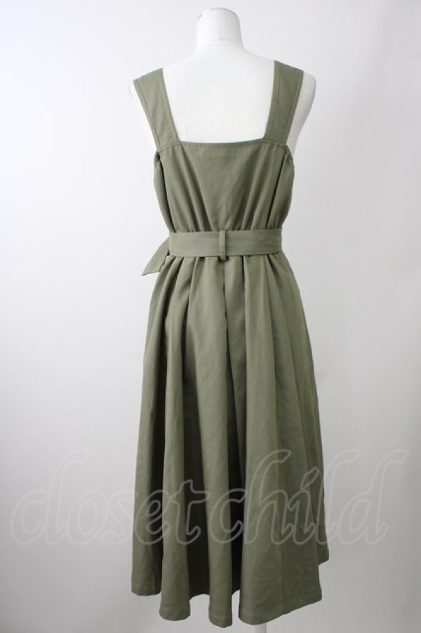 画像2: axes femme / アソート釦ジャンスカ M グリーン T-25-11-09-026-AX-OP-SA-ZT509 (2)