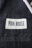 画像8: PINK HOUSE / ワッペンデニムワンピース  黒デニム T-25-11-09-032-LO-OP-SA-ZT423 (8)