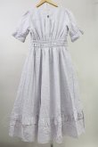 画像2: axes femme / コットンレースワンピース F ラベンダー T-25-11-09-005-AX-OP-SA-ZT505 (2)