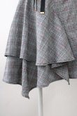 画像3: axes femme POETIQUE / グレンチェックスカート M グレー T-25-11-09-052-AX-SK-SA-ZT418 (3)