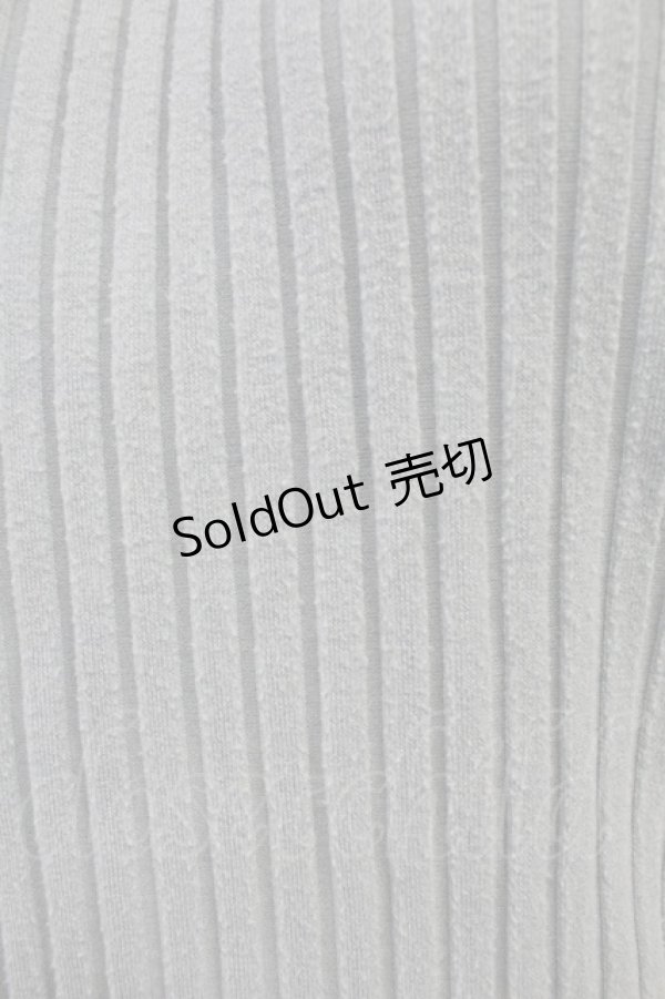 画像3: axes femme / ファースタンドインナープルオーバー  サックス T-25-11-09-018-AX-TO-SA-ZT (3)