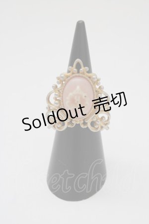 画像: BABY,THE STARS SHINE BRIGHT / プリンセスドロップカメオリング 10号 ピンク T-25-11-14-010-BA-AC-SA-ZT