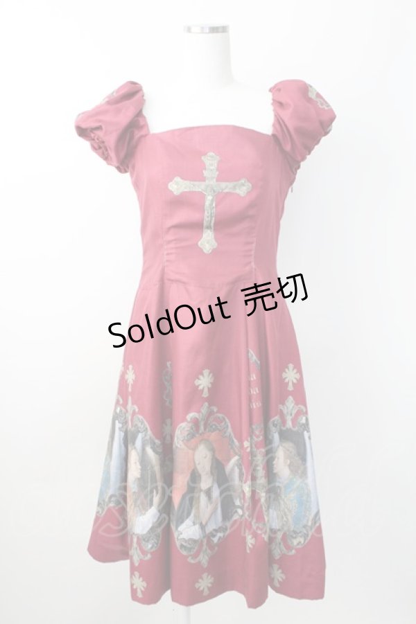 画像1: Juliette et Justine / L'annonciation〜ラノンシアシオン〜ワンピース 1 ガーネット T-25-11-14-022-CL-OP-SA-ZI (1)