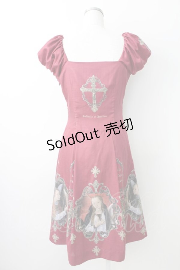 画像2: Juliette et Justine / L'annonciation〜ラノンシアシオン〜ワンピース 1 ガーネット T-25-11-14-022-CL-OP-SA-ZI (2)