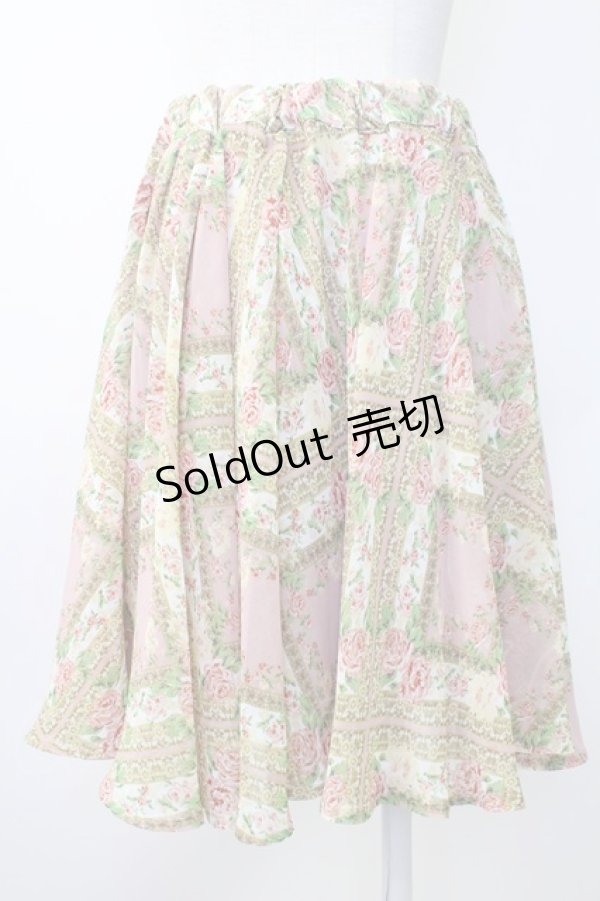 画像2: axes femme / ローズフレームスカート   T-25-11-14-026-AX-SK-SZ-ZI (2)