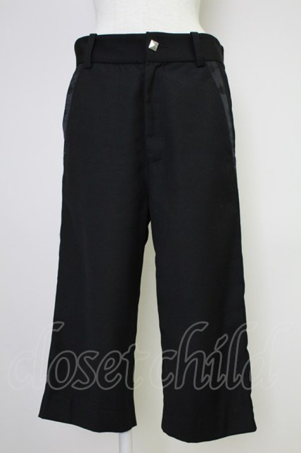 画像1: MINT NeKO / スタッズボタンパンツ  ブラック T-25-11-14-031-HN-PA-SA-ZI (1)