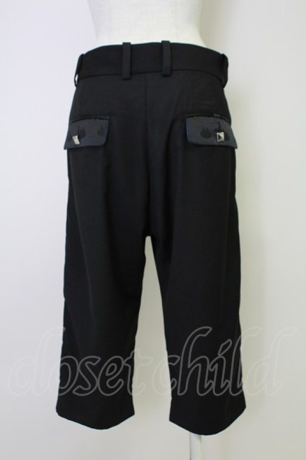 画像2: MINT NeKO / スタッズボタンパンツ  ブラック T-25-11-14-031-HN-PA-SA-ZI (2)