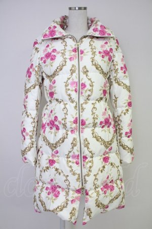 画像: JESUS DIAMANTE / ベルサイユダウンコート 38 アイボリー T-25-11-14-032-JE-CO-SA-ZT