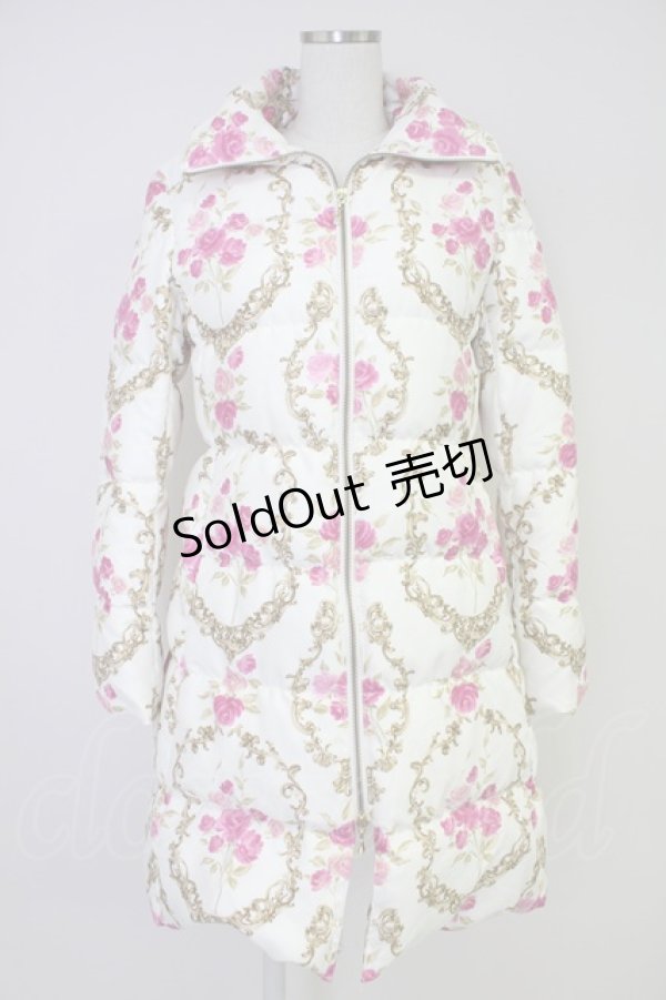 画像1: JESUS DIAMANTE / ベルサイユダウンコート 38 アイボリー T-25-11-14-032-JE-CO-SA-ZI (1)