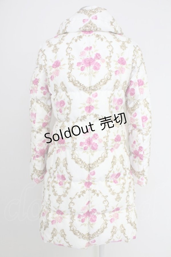 画像2: JESUS DIAMANTE / ベルサイユダウンコート 38 アイボリー T-25-11-14-032-JE-CO-SA-ZI (2)