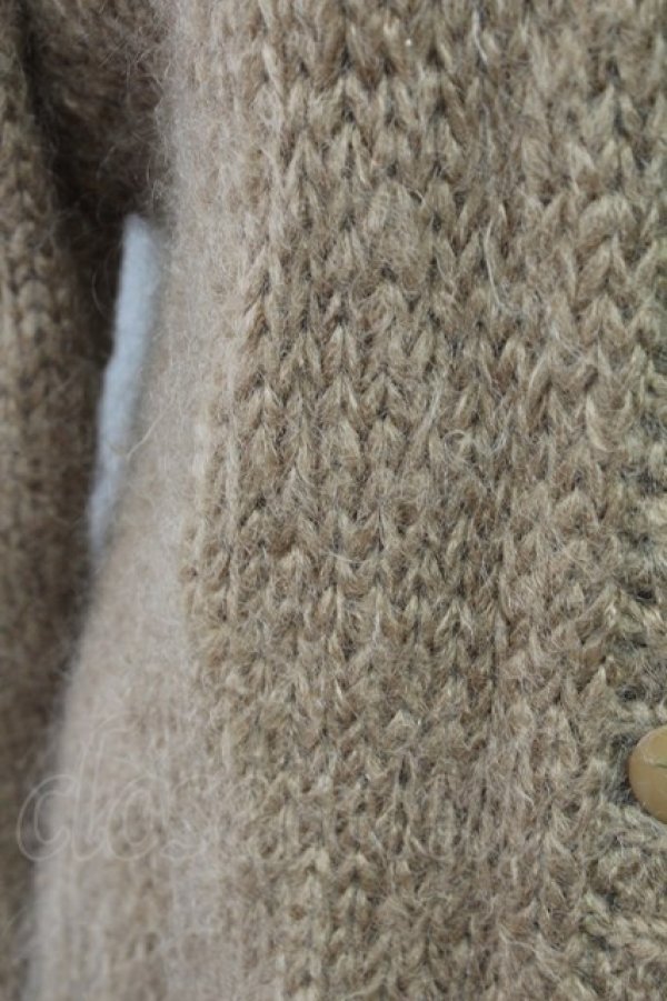 画像5: PINK HOUSE / ニットカーディガン  ブラウン T-25-11-15-019-LO-TO-SA-ZI (5)