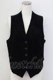 画像1: PINK HOUSE / コーデュロイベスト  黒 T-25-11-15-022-LO-TO-SA-ZI (1)