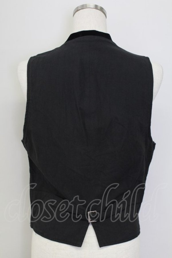 画像2: PINK HOUSE / コーデュロイベスト  黒 T-25-11-15-022-LO-TO-SA-ZI (2)