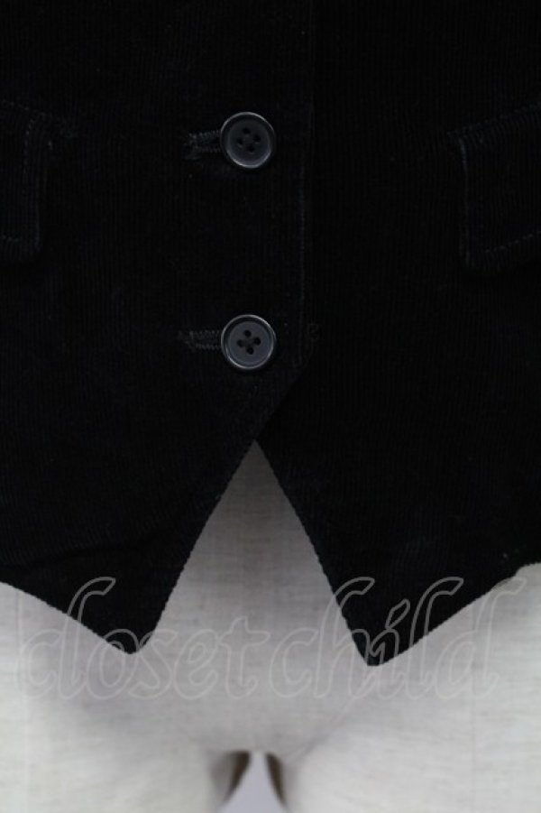 画像4: PINK HOUSE / コーデュロイベスト  黒 T-25-11-15-022-LO-TO-SA-ZI (4)